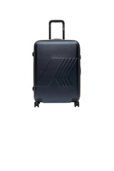 Trolley rigido K-Way con ruote a 360° e logo in rilievo