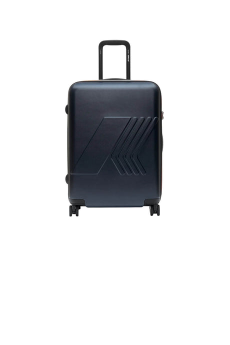 Trolley rigido K-Way con ruote a 360° e logo in rilievo