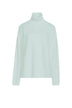 Dolcevita da donna Kangra in lana e cashmere fronte perla