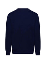 Maglione da uomo Kangra  in lana tinta unita retro