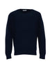 Maglione Kangra da uomo a girocollo in lana a tinta unita fronte