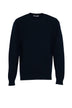Maglione da uomo Kangra girocollo lavorazione a  nido d'ape fronte