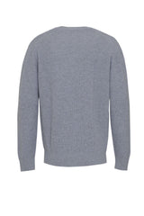 Maglia Kangra da uomo in lana merino a tinta unita retro