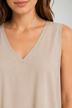 Kaos Canotta Donna in Seta