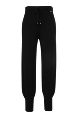 Kaos Pantaloni Donna Rasati Vita Alta Tinta Unita