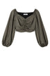 Kaos Top Donna crop in cotone