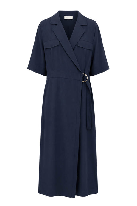 Abito da donna Kaos in misto lino con cintura