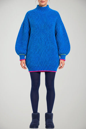 Kaos Abito Donna Traforato Bicolore