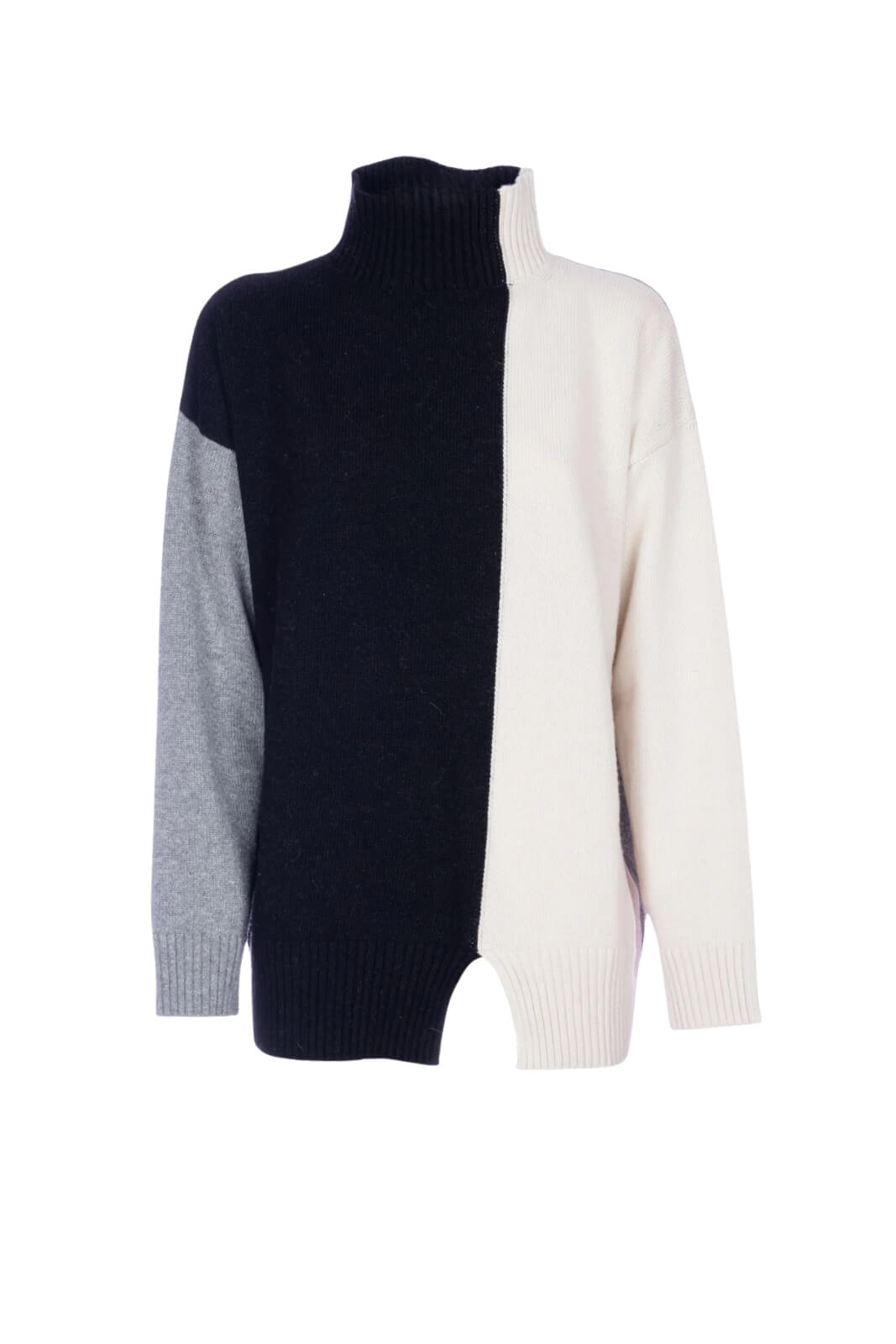 Lupetto da donna Kaos in color block con spacco