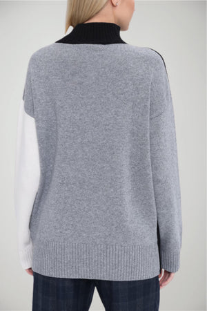 Lupetto da donna Kaos in color block con spacco