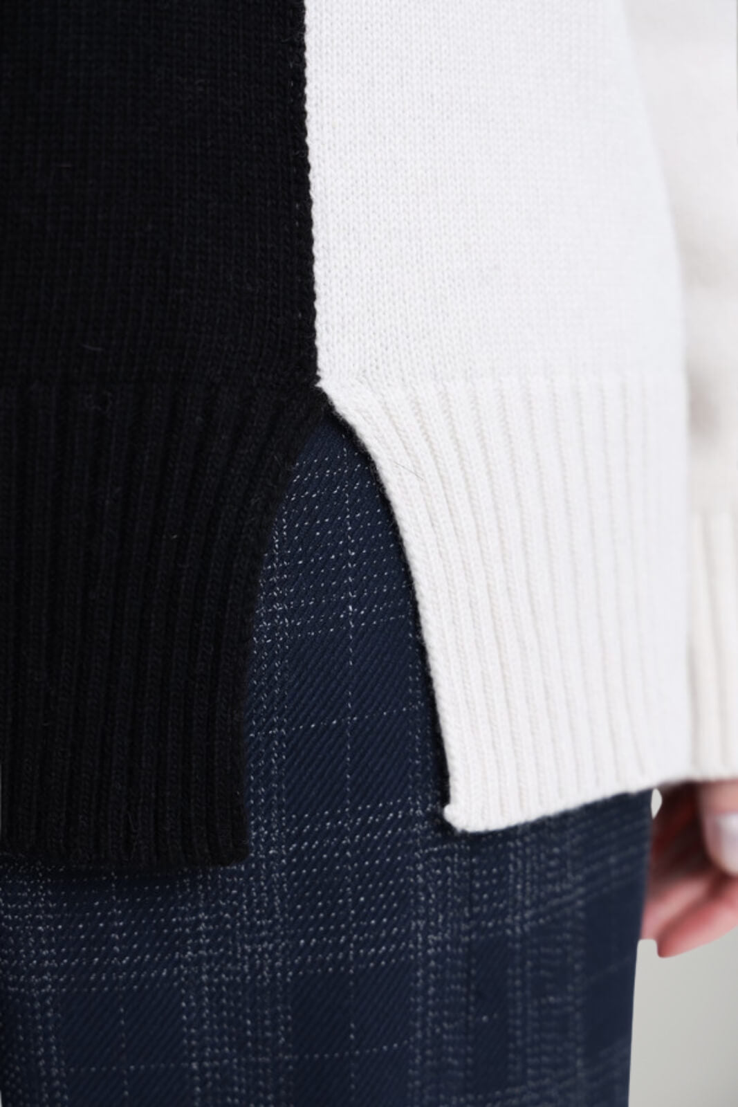 Lupetto da donna Kaos in color block con spacco