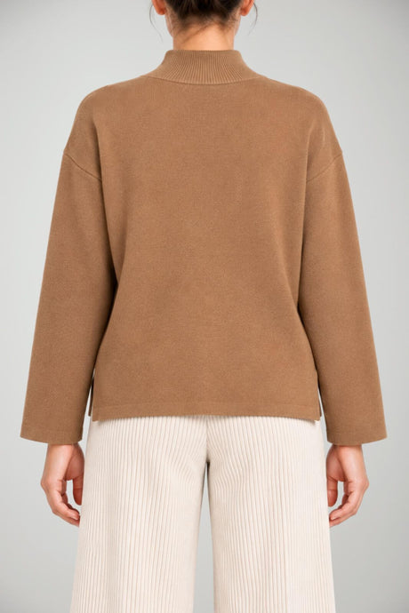 Kaos pull femme col cheminée