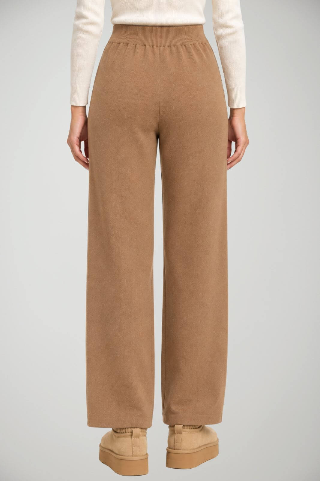 Kaos Pantaloni Donna slip on a palazzo