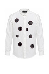 Koon Camicia Uomo con patch a quadri