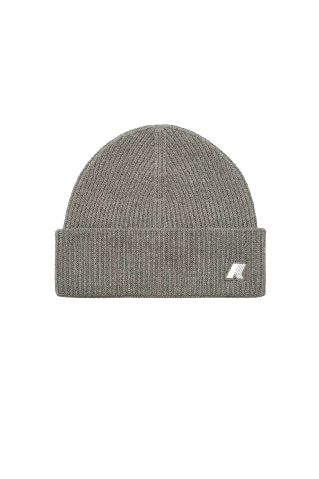 K-Way Men's Hat Brice Cardigan Stitch Wool