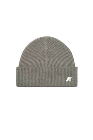 K-Way Men's Hat Brice Cardigan Stitch Wool