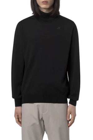 Jersey de cuello alto de merino K-Way Henry para hombre