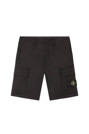 Lona de algodón elástico Bermuda 'Parachute' de Stone Island