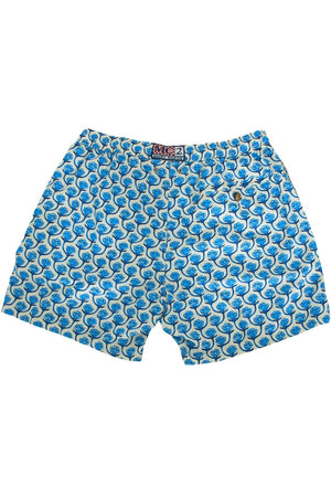 Traje de baño MC2 Saint Barth Lighting Geo Floral para hombre