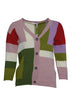 Lùlù by Miss Grant Cardigan Bambina con filato multicolore