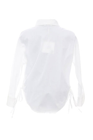 Camisa para niña Lùlù de Miss Grant con cordón en la cadera