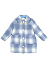 Lùlù by Miss Grant Girls' Checkered Coat