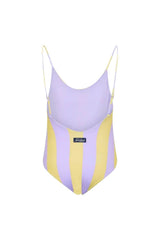 MC2 Saint Barth women's one-piece swimsuit stripes