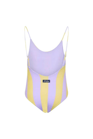 MC2 Saint Barth women's one-piece swimsuit stripes