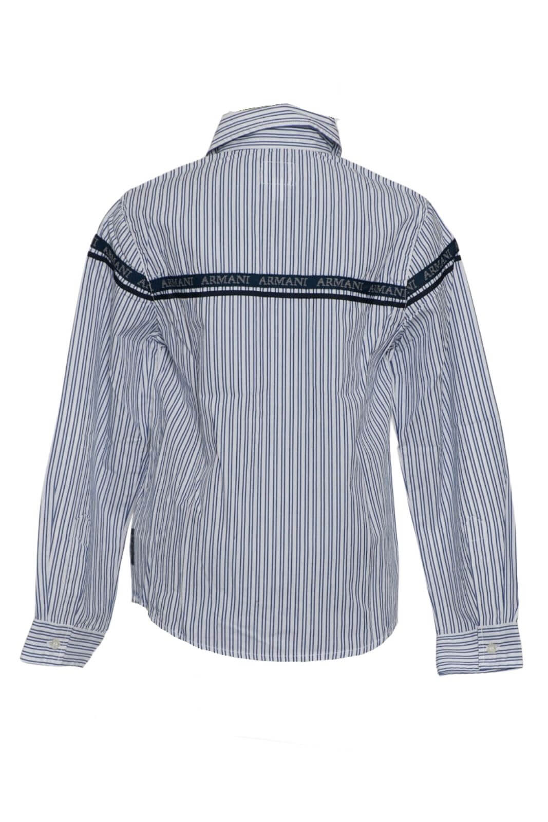 Armani Junior Camicia Bambino fantasia rigata