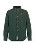 La Martina Camicia Uomo Button Down Slim Fit in Piquet di Cotone