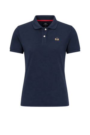 La Martina Polo Uomo in Piquet con Logo Ricamato Slim Fit