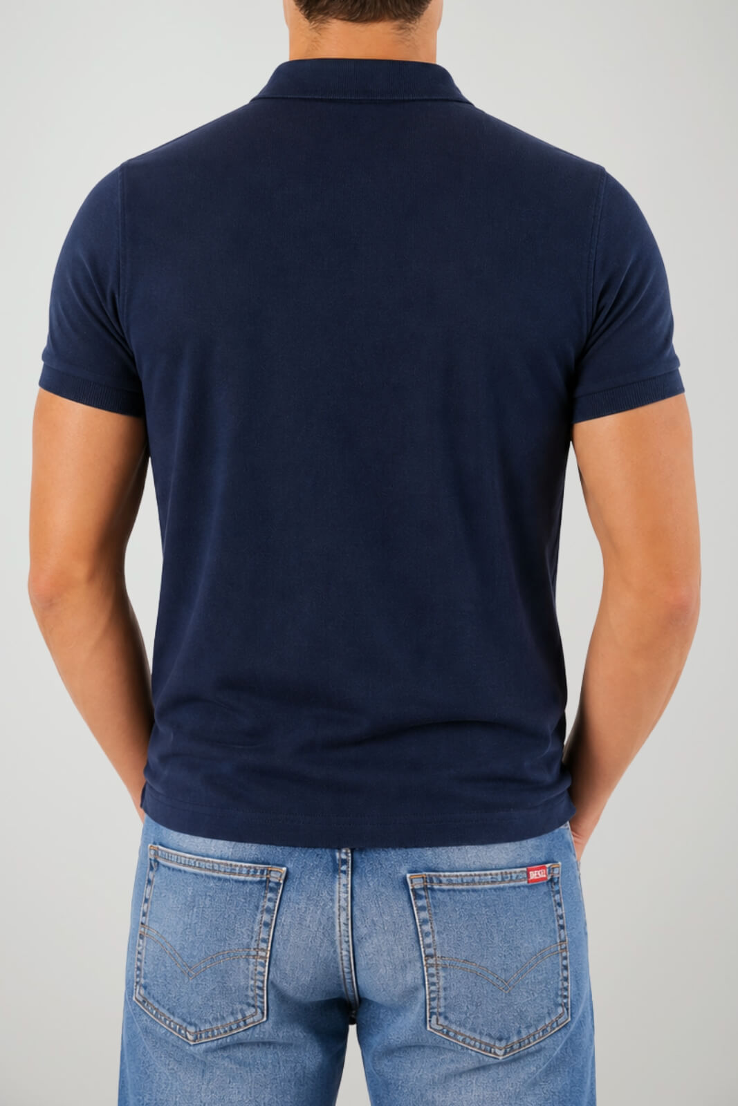 La Martina Polo Uomo in Piquet con Logo Ricamato Slim Fit