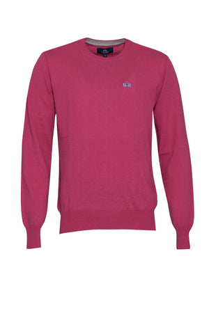 Maglia da uomo a girocollo La martina con logo