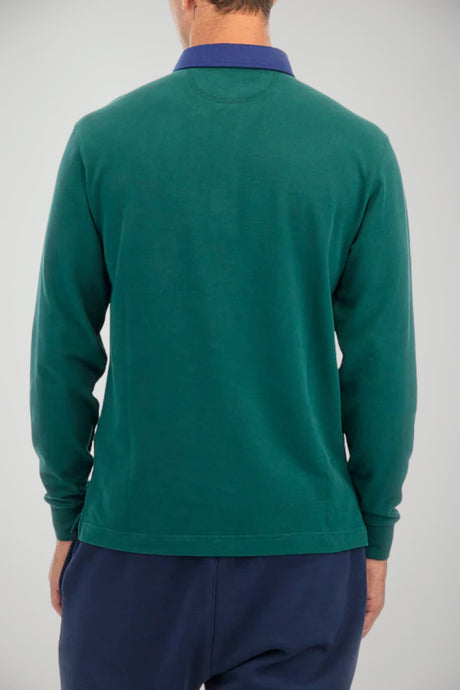 Polo da uomo La Martina in jersey di cotone retro