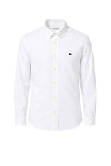 Lacoste Camicia Uomo Regular Fit in Cotone