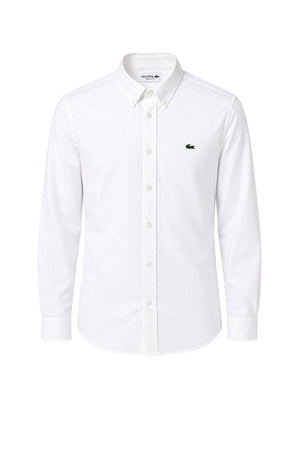 Lacoste Camicia Uomo Regular Fit in Cotone