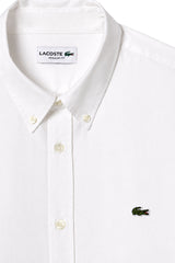Lacoste Camicia Uomo Regular Fit in Cotone