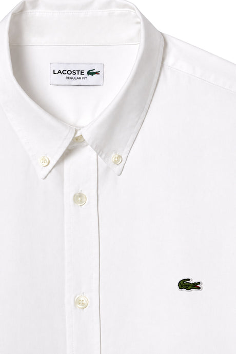 Lacoste Camicia Uomo Regular Fit in Cotone