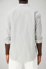 Lacoste Camicia Uomo Regular Fit Rigata in Cotone