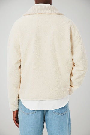 Lacoste Felpa Uomo in Sherpa Loose Fit