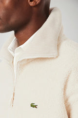 Lacoste Felpa Uomo in Sherpa Loose Fit