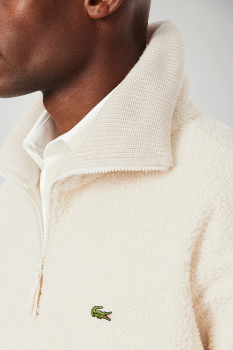 Lacoste Felpa Uomo in Sherpa Loose Fit