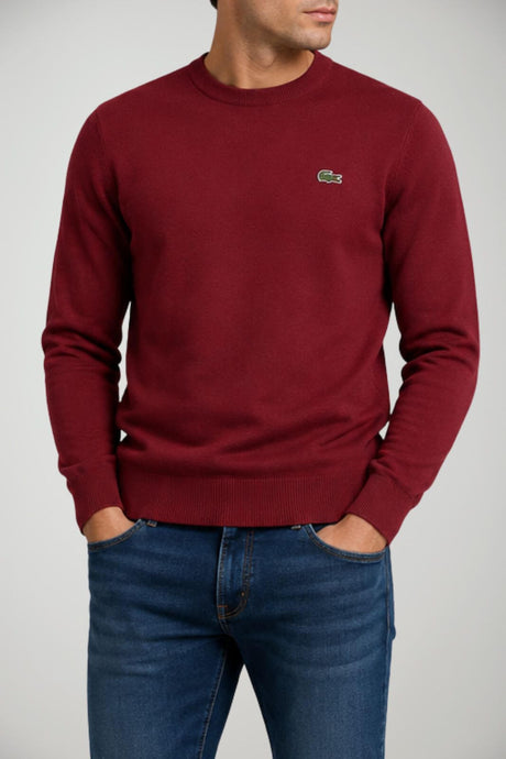 Lacoste Maglia Uomo Regular Fit in misto lana