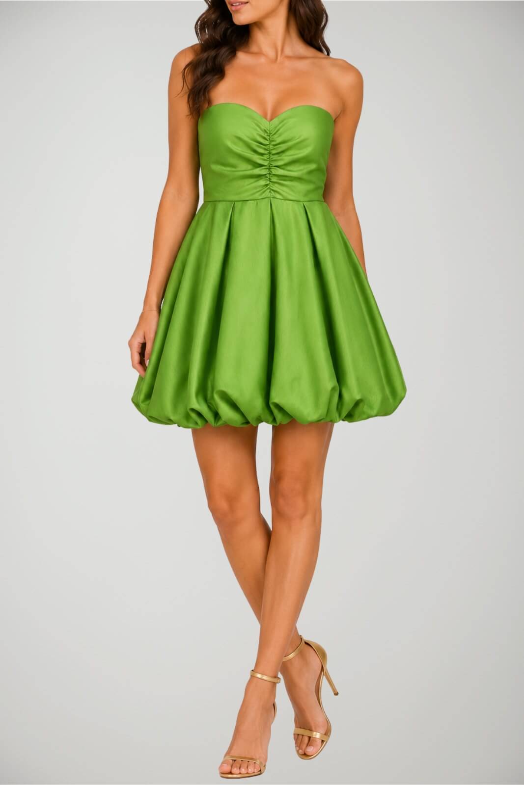 Abito Lamadamenuit corto da donna bustier