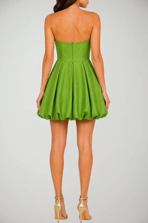 Abito Lamadamenuit corto da donna bustier