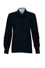 Le Sarte Pettegole Camicia Donna con inserti in pizzo