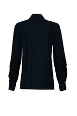 Le Sarte Pettegole Camicia Donna con inserti in pizzo