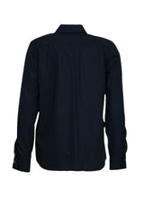 Camicia da donna con rouches centrale retro