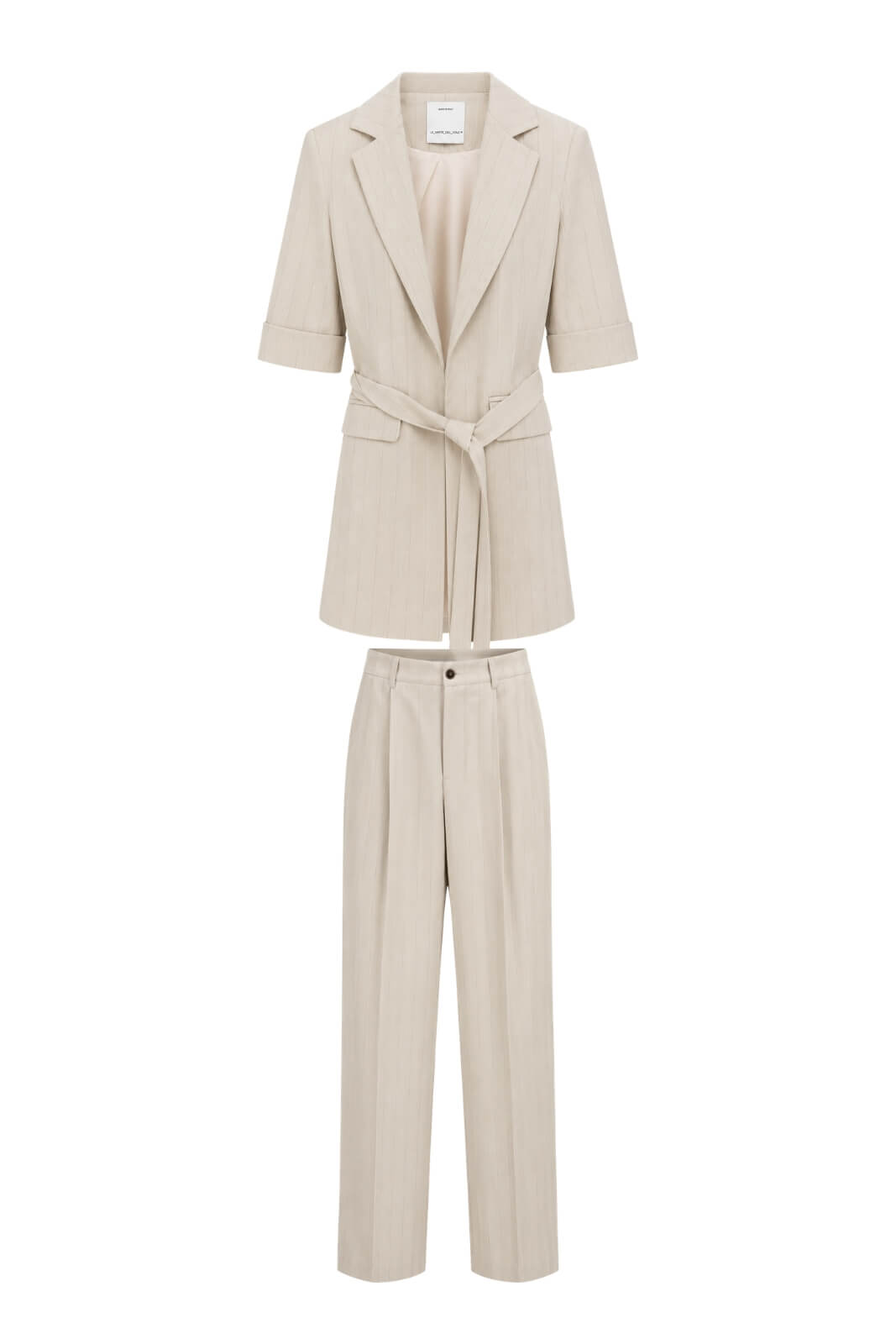 Tailleur da donna Le Sarte del Sole gessato