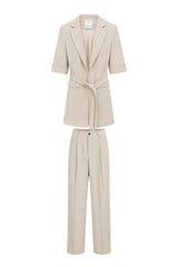 Tailleur da donna Le Sarte del Sole gessato